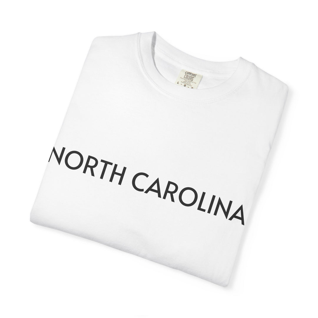 NORTH CAROLINA UNISEX GARMENT DYED T-SHIRT