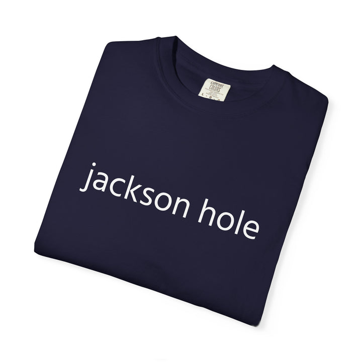 JACKSON HOLE UNISEX GARMENT DYED T-SHIRT