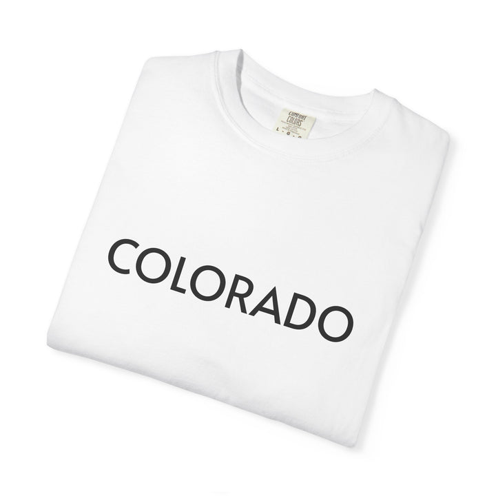 COLORADO UNISEX GARMENT DYED T-SHIRT