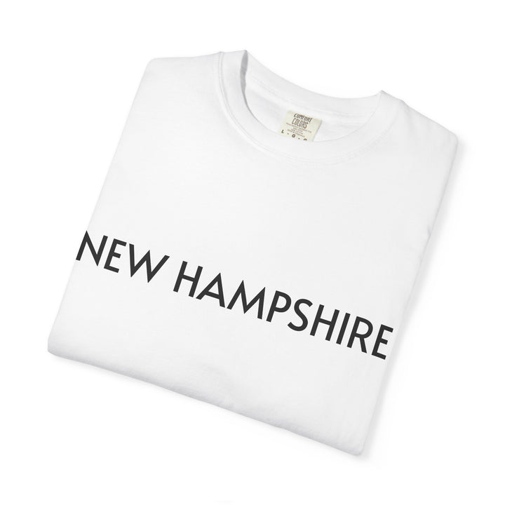 NEW HAMPSHIRE UNISEX GARMENT DYED T-SHIRT