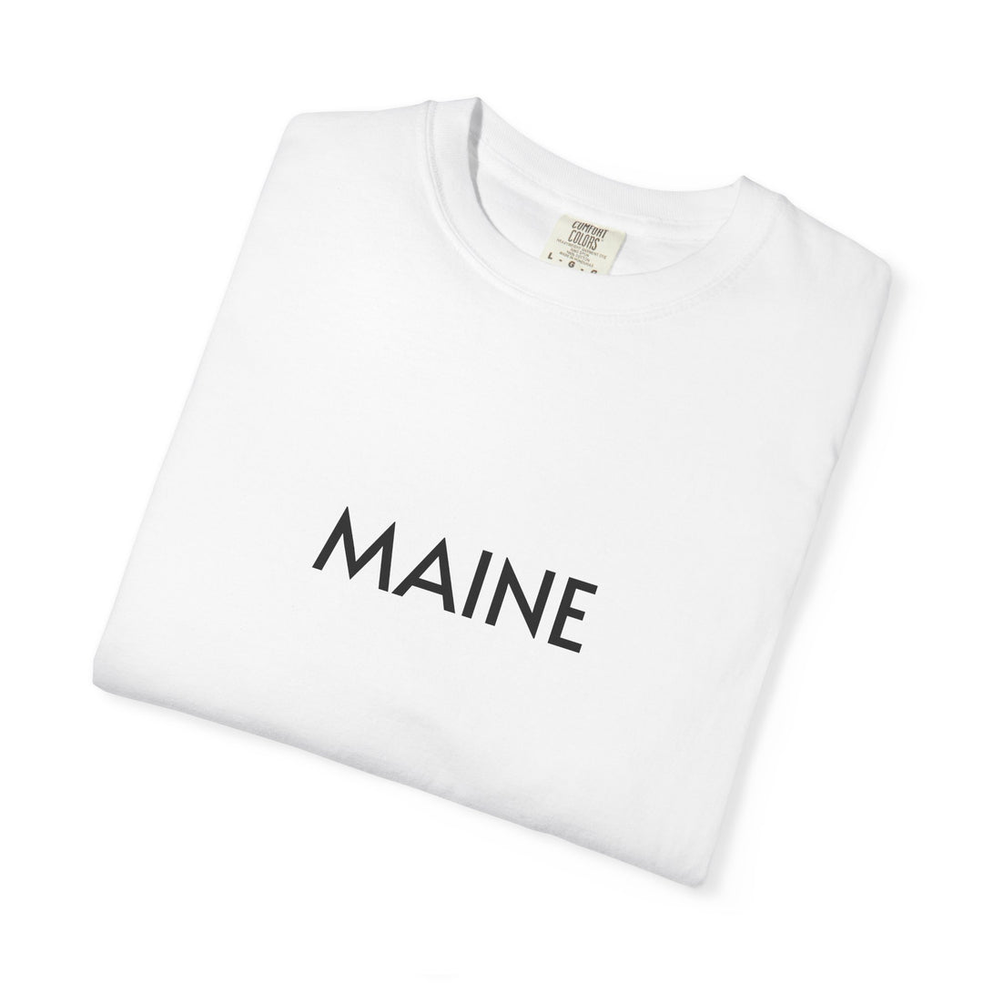 MAINE UNISEX GARMENT DYED T-SHIRT