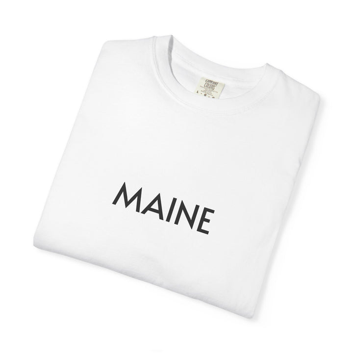 MAINE UNISEX GARMENT DYED T-SHIRT