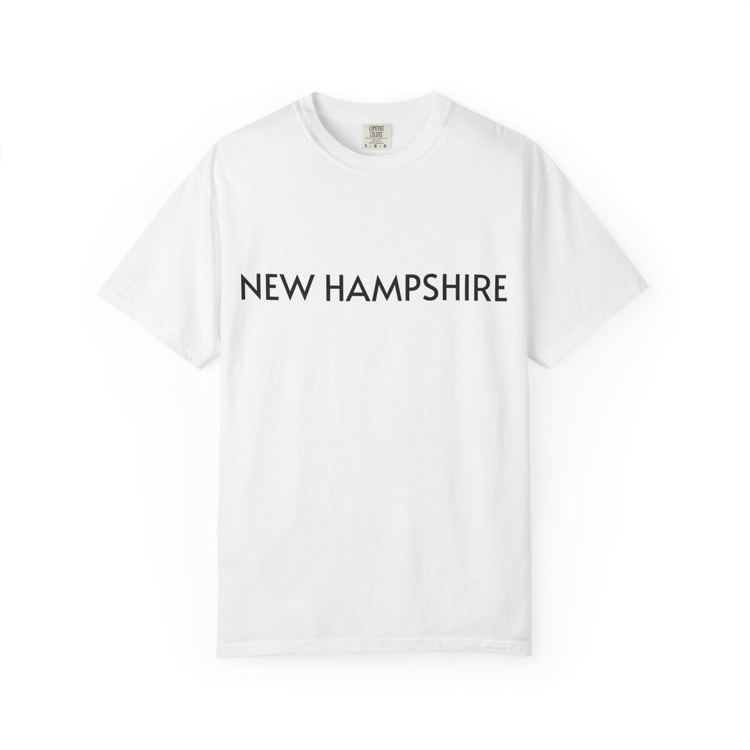 NEW HAMPSHIRE UNISEX GARMENT DYED T-SHIRT
