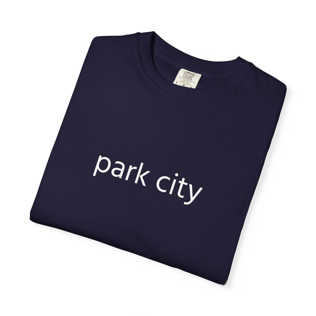 PARK CITY UNISEX GARMENT DYED T-SHIRT