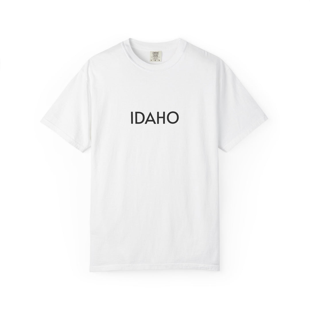 IDAHO UNISEX GARMENT DYED T-SHIRT