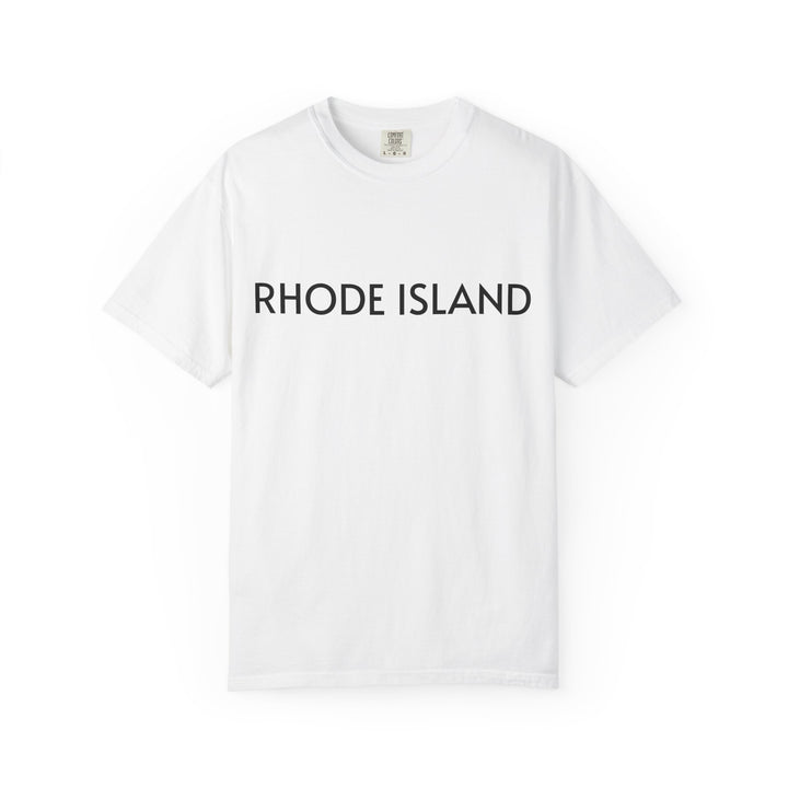RHODE ISLAND UNISEX GARMENT DYED T-SHIRT