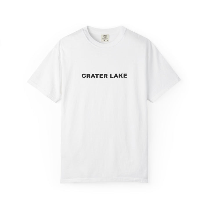 CRATER LAKE UNISEX GARMENT DYED T-SHIRT