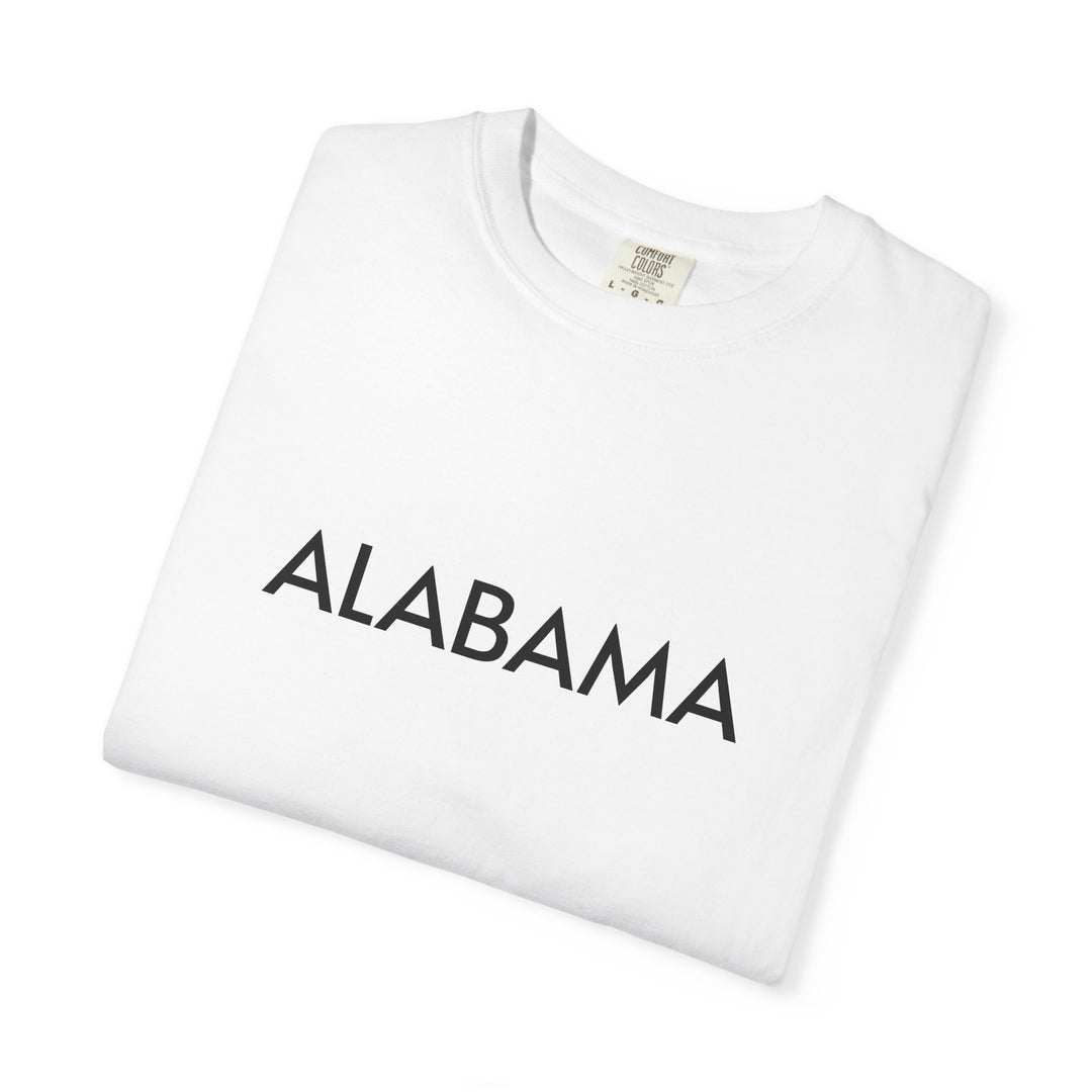 ALABAMA UNISEX GARMENT DYED T-SHIRT