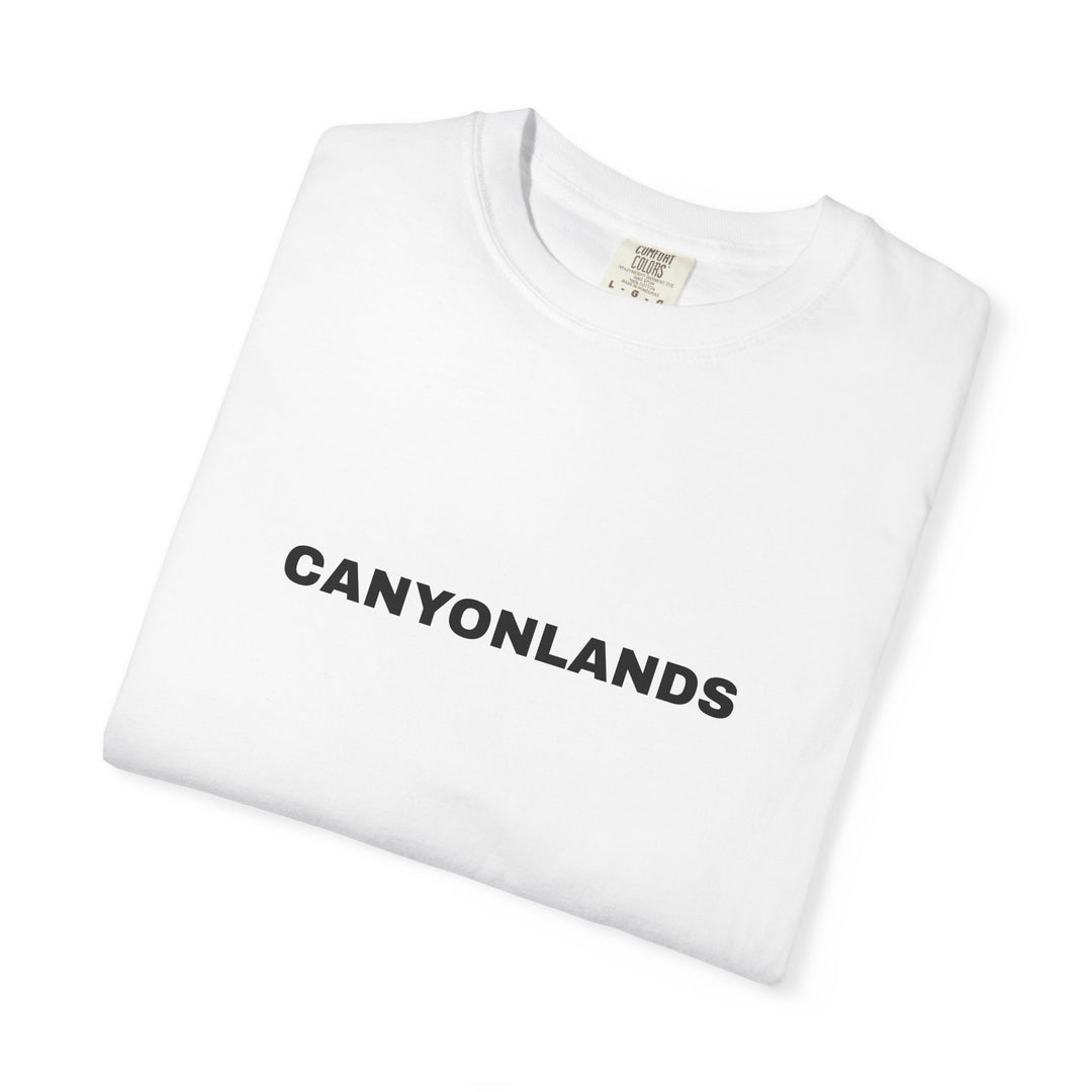 CANYONLANDS UNISEX GARMENT DYED T-SHIRT