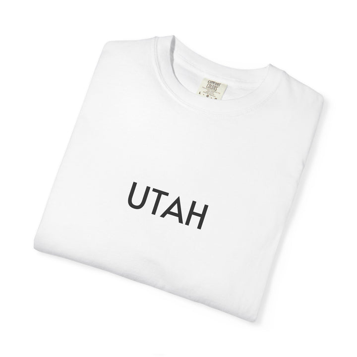 UTAH UNISEX GARMENT DYED T-SHIRT
