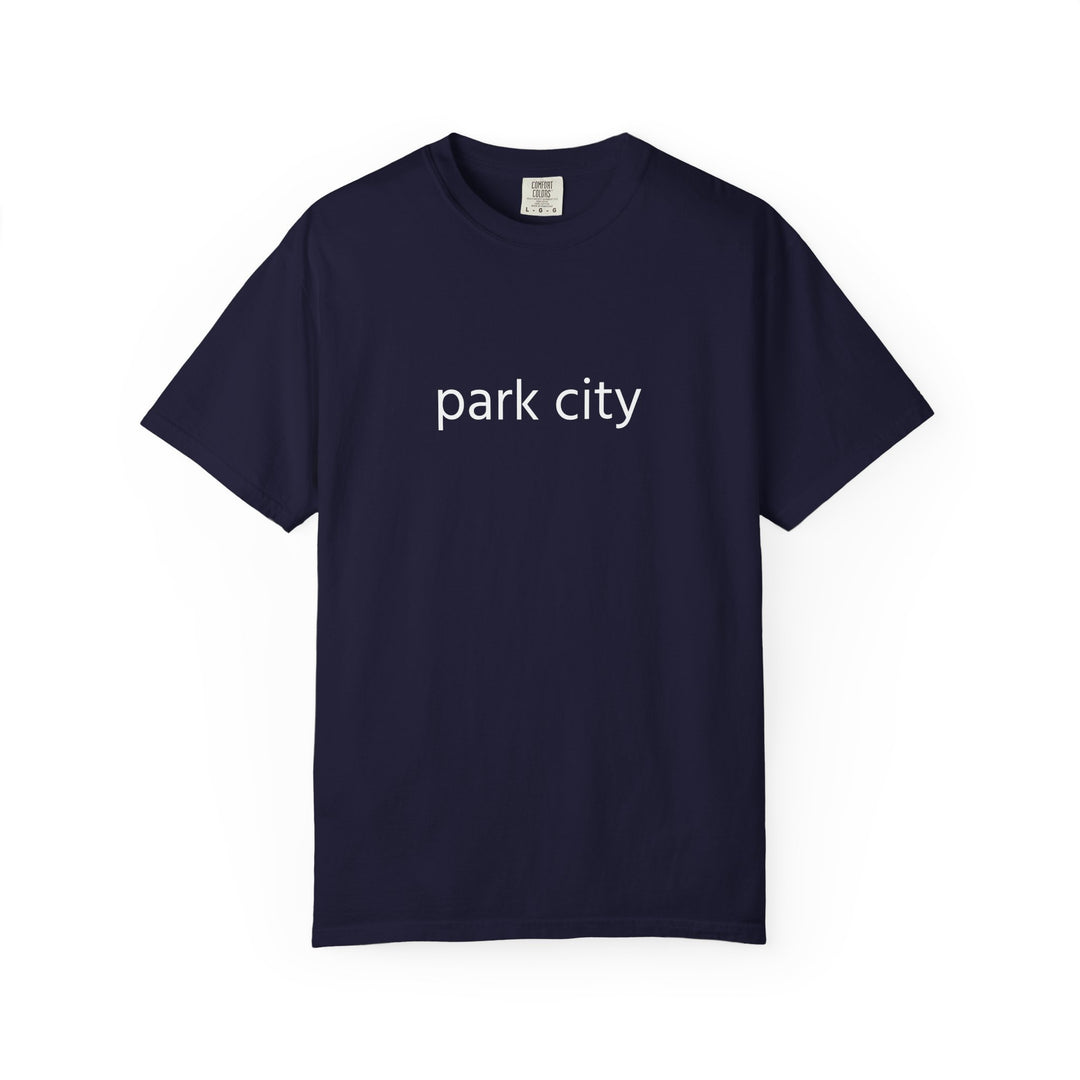 PARK CITY UNISEX GARMENT DYED T-SHIRT