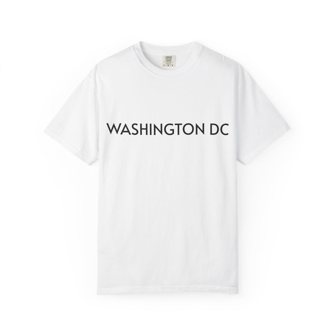 WASHINGTON DC UNISEX GARMENT DYED T-SHIRT