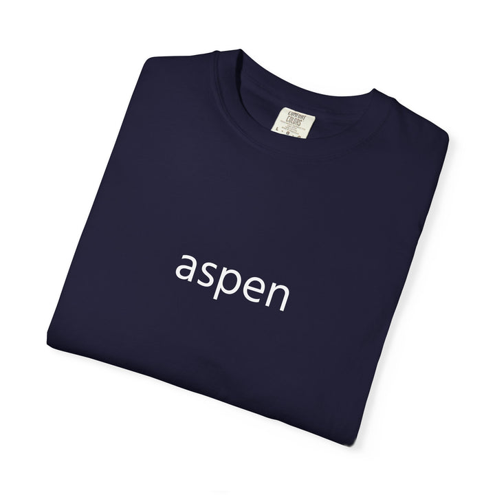 ASPEN UNISEX GARMENT DYED T-SHIRT