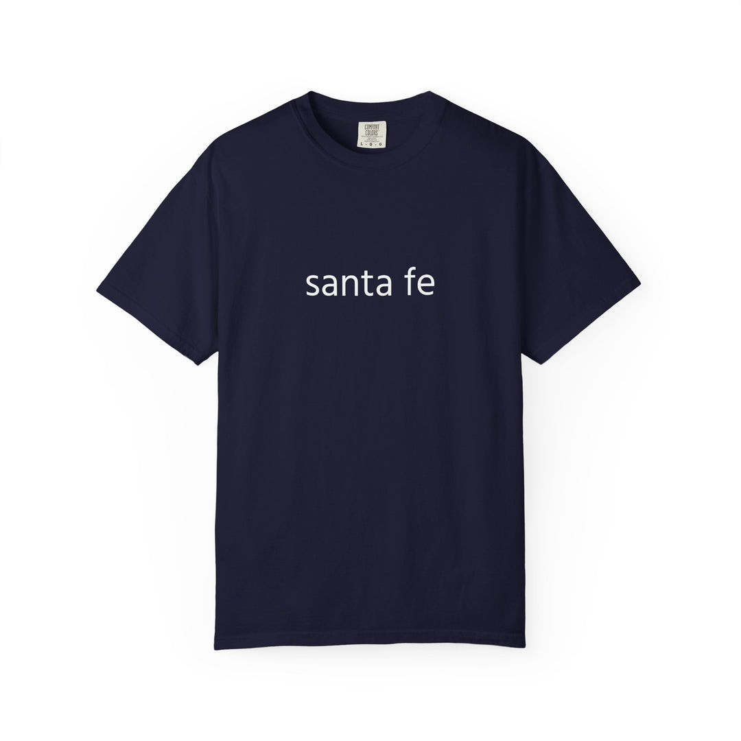 SANTA FE UNISEX GARMENT DYED T-SHIRT