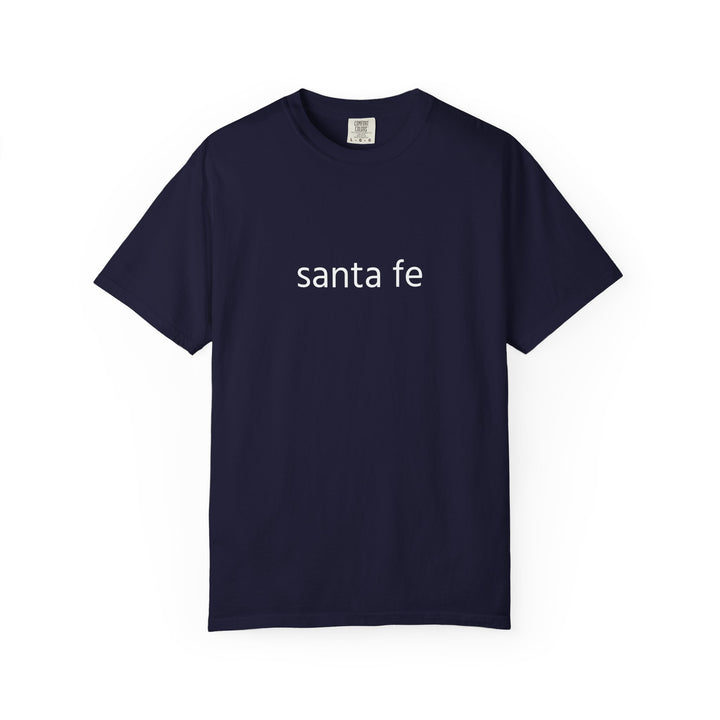 SANTA FE UNISEX GARMENT DYED T-SHIRT