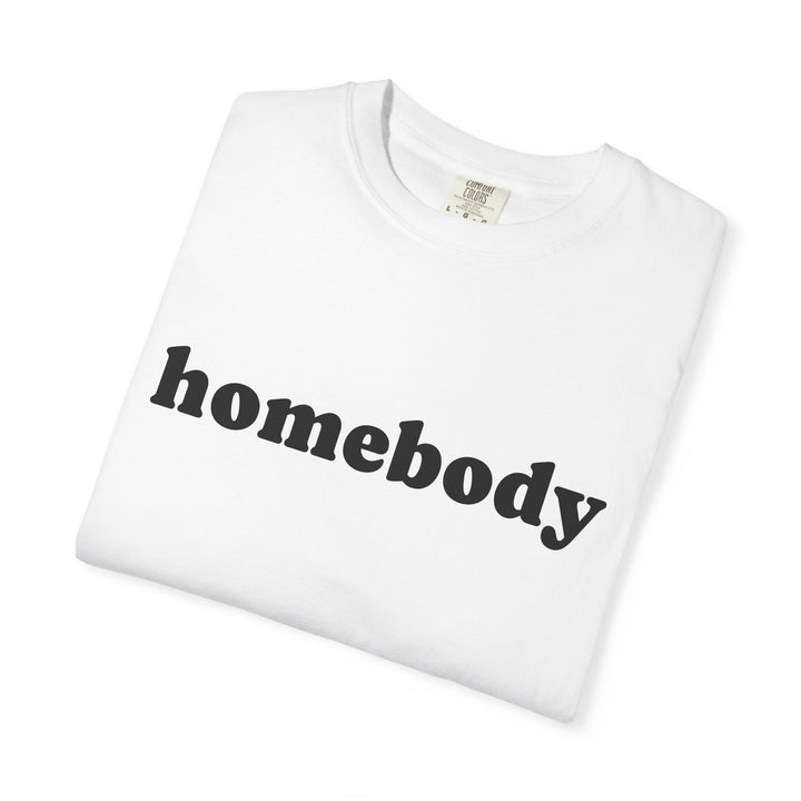 HOMEBODY UNISEX GARMENT DYED T-SHIRT