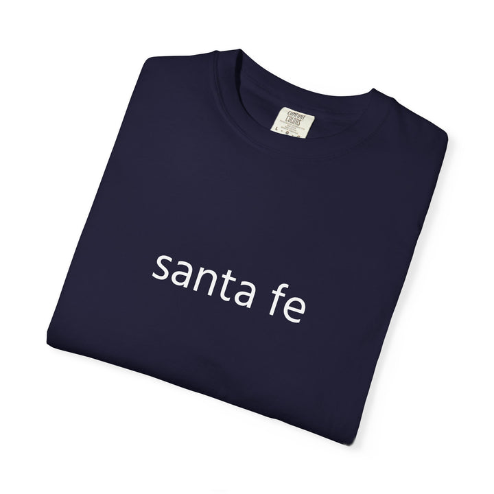 SANTA FE UNISEX GARMENT DYED T-SHIRT