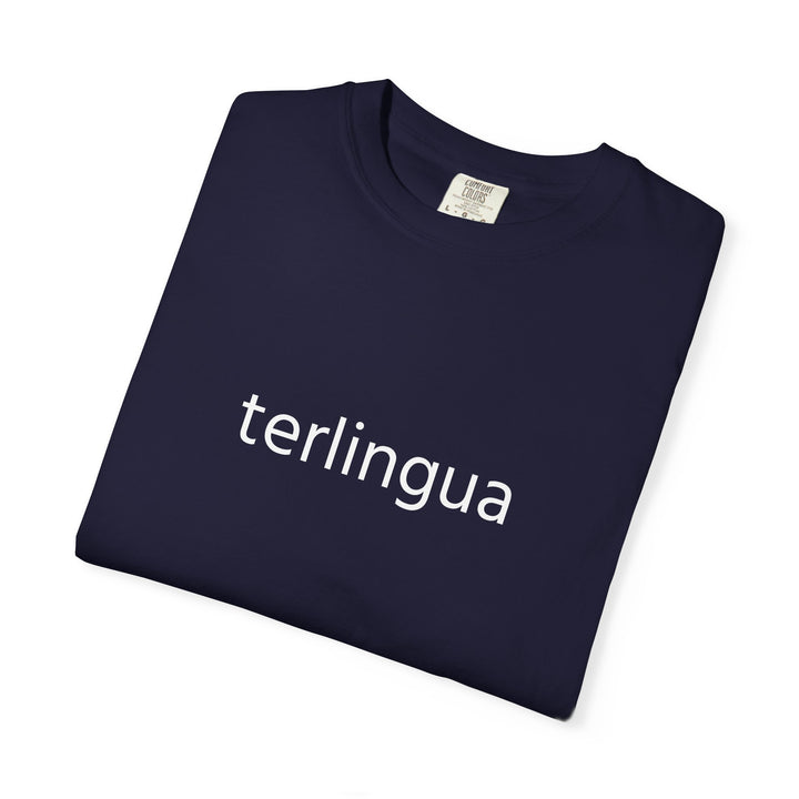 TERLINGUA UNISEX GARMENT DYED T-SHIRT