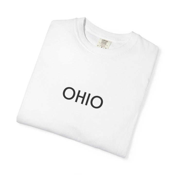 OHIO UNISEX GARMENT DYED T-SHIRT