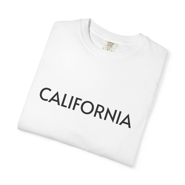 CALIFORNIA UNISEX GARMENT DYED T-SHIRT