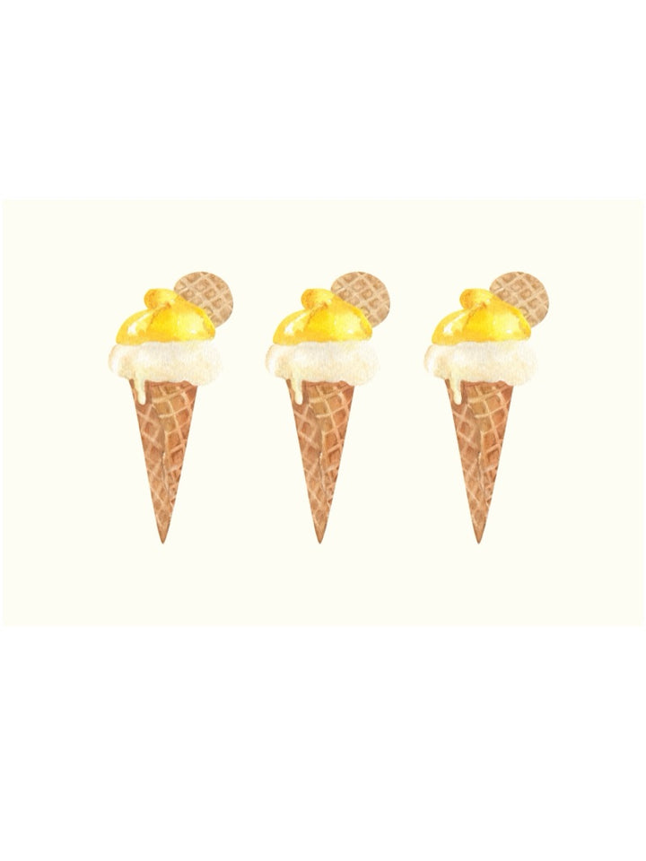 LEMON GELATO POSTCARD