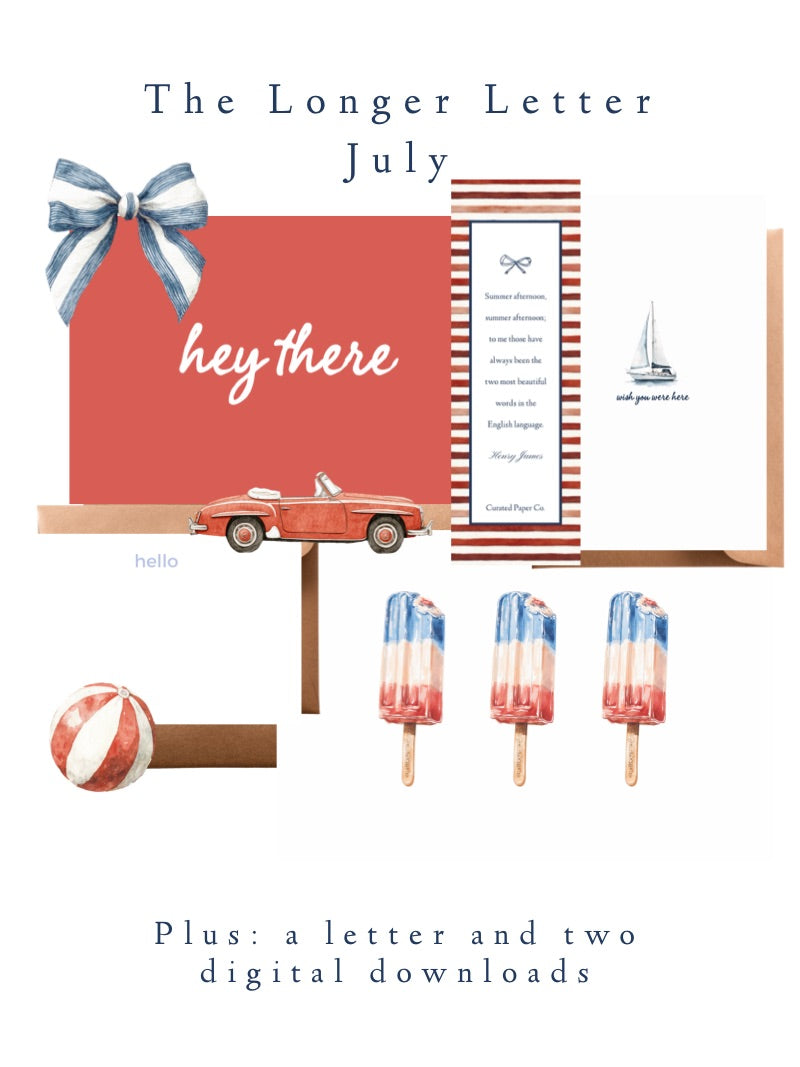THE LONGER LETTER SUBSCRIPTION