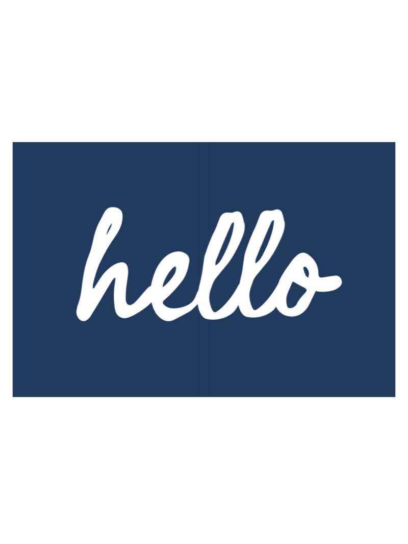 HELLO POSTCARD BUNDLE