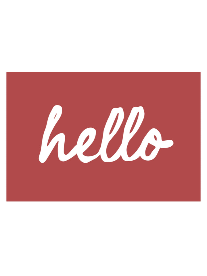 HELLO POSTCARD BUNDLE