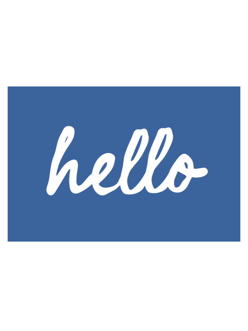 HELLO POSTCARD BUNDLE