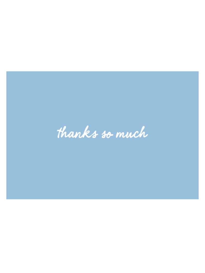 THANK YOU POSTCARD BUNDLE