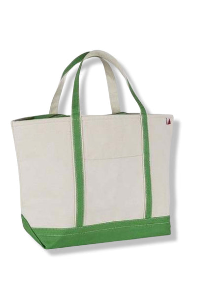 GREEN BOAT TOTE LARGE