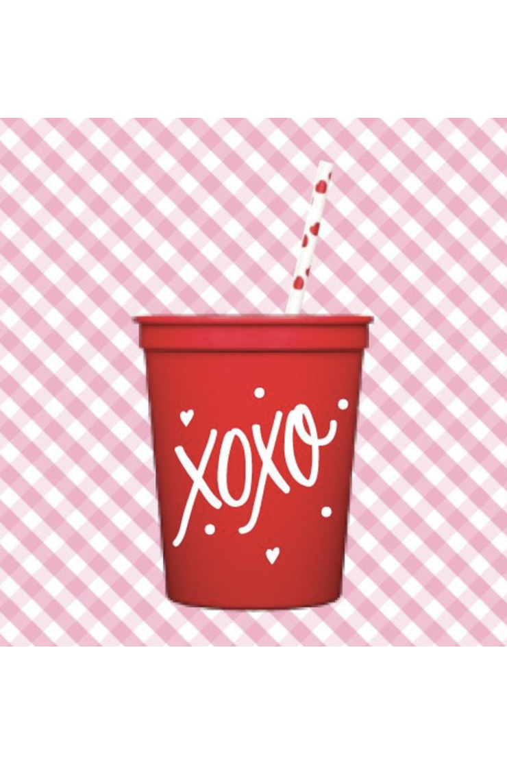 XOXO VALENTINE'S DAY RED CUPS
